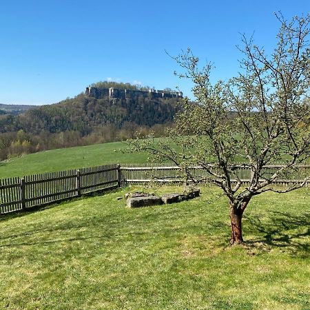 Apartament Waldhaus Am Lilienstein Königstein an der Elbe Zewnętrze zdjęcie
