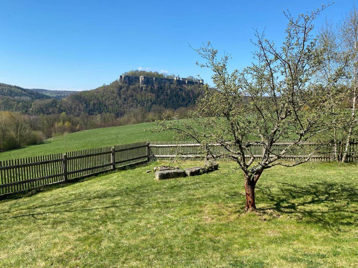 Apartament Waldhaus Am Lilienstein Königstein an der Elbe Zewnętrze zdjęcie